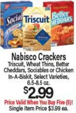 Angelo Caputo's Fresh Market Nabisco Crackers offer