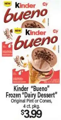 Angelo Caputo's Fresh Market Kinder Bueno Frozen Dairy Dessert offer