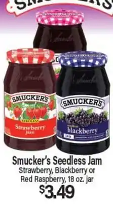 Angelo Caputo's Fresh Market Smucker's Seedless Jam offer