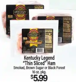 Angelo Caputo's Fresh Market Kentucky Legend Thin Sliced Ham offer