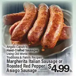 Angelo Caputo's Fresh Market Angelo Caputo's Hand-Crafted Sausages offer