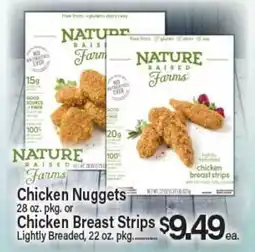Angelo Caputo's Fresh Market Chicken Nuggets 28 oz. pkg. or Chicken Breast Strips offer