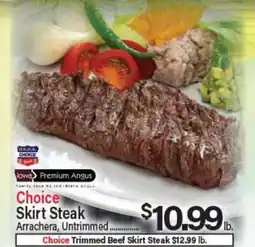 Angelo Caputo's Fresh Market Choice Skirt Steak offer