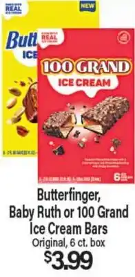 Angelo Caputo's Fresh Market Butterfinger, Baby Ruth or 100 Grand Ice Cream Bars offer