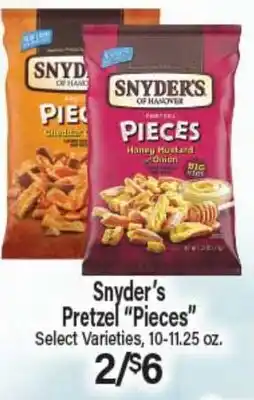Angelo Caputo's Fresh Market Snyder's Pretzel Pieces offer