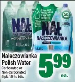 Angelo Caputo's Fresh Market Naleczowianka Polish Water offer
