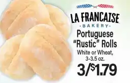 Angelo Caputo's Fresh Market LA FRANCAISE BAKERY Portuguese Rustic Rolls offer