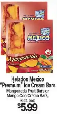 Angelo Caputo's Fresh Market Helados Mexico Premium Ice Cream Bars offer