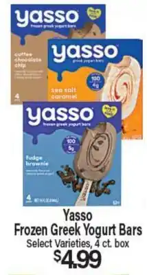 Angelo Caputo's Fresh Market Yasso Frozen Greek Yogurt Bars offer