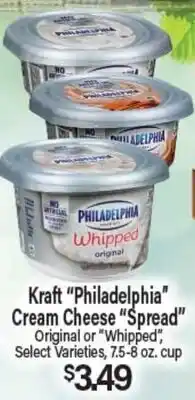 Angelo Caputo's Fresh Market Kraft Philadelphia Cream Cheese Spread offer