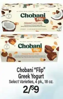 Angelo Caputo's Fresh Market Chobani Flip Greek Yogurt offer