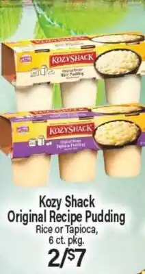 Angelo Caputo's Fresh Market Kozy Shack Original Recipe Pudding offer