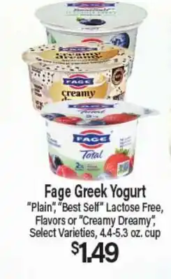 Angelo Caputo's Fresh Market Fage Greek Yogurt offer