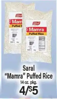 Angelo Caputo's Fresh Market Saral Mamra Puffed Rice offer