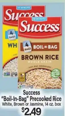 Angelo Caputo's Fresh Market Success Boil-In-Bag Precooked Rice offer