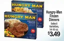 Angelo Caputo's Fresh Market Hungry-Man Frozen Dinners offer