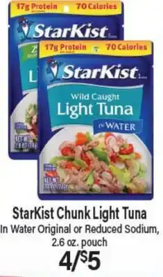 Angelo Caputo's Fresh Market StarKist Chunk Light Tuna offer