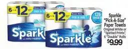 Angelo Caputo's Fresh Market Sparkle Pick-A-Size Paper Towels offer