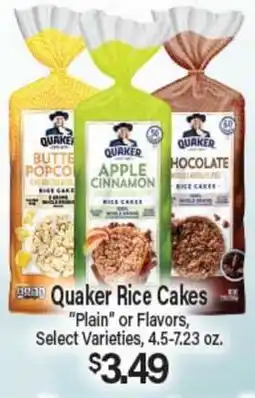 Angelo Caputo's Fresh Market Quaker Rice Cakes offer