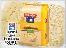 Angelo Caputo's Fresh Market FINLANDIA Imported Lacey Swiss Cheese offer