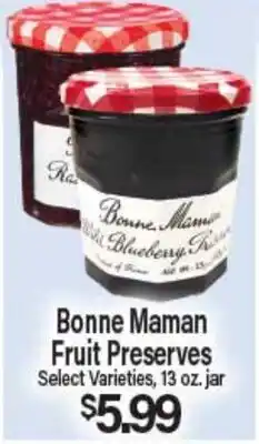 Angelo Caputo's Fresh Market Bonne Maman Fruit Preserves offer