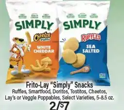 Angelo Caputo's Fresh Market Frito-Lay Simply Snacks offer