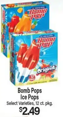 Angelo Caputo's Fresh Market Bomb Pops Ice Pops offer