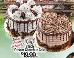 Angelo Caputo's Fresh Market 8 Inch Oreo or Chocolate Cake offer