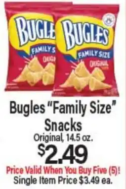 Angelo Caputo's Fresh Market Bugles Snacks offer