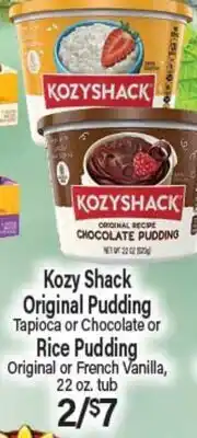Angelo Caputo's Fresh Market Kozy Shack Original Pudding offer