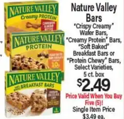 Angelo Caputo's Fresh Market Nature Valley Bars offer