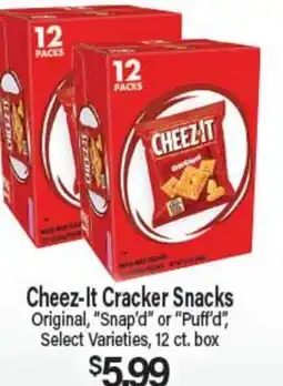 Angelo Caputo's Fresh Market Cheez-It Cracker Snacks offer