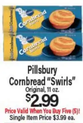 Angelo Caputo's Fresh Market Pillsbury Cornbread Swirls offer