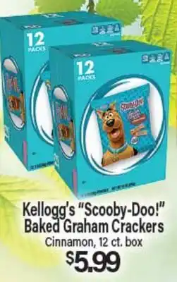 Angelo Caputo's Fresh Market Kellogg's Scooby-Doo! Baked Graham Crackers offer