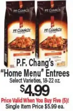 Angelo Caputo's Fresh Market P.F. Chang's Home Menu Entrees offer
