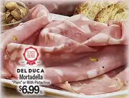 Angelo Caputo's Fresh Market DEL DUCA Mortadella offer