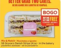 Winn Dixie SE Grocers Danish Strips offer