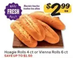 Winn Dixie Hoagie Rolls or Vienna Rolls offer