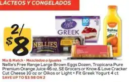 Winn Dixie Nellie's Free Range Large Brown Eggs offer