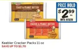 Winn Dixie Keebler Cracker Packs offer