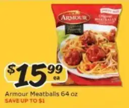 Winn Dixie Armour Meatballs offer
