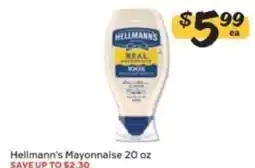 Winn Dixie Hellmann's Mayonnaise offer