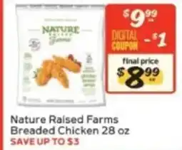Winn Dixie Nature Raised Farms Breaded Chicken offer