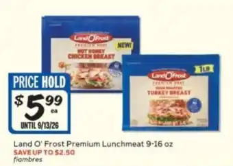 Winn Dixie Land O' Frost Premium Lunchmeat offer