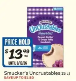 Winn Dixie Smucker's Uncrustables offer