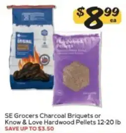 Winn Dixie Se Grocers Charcoal Briquets or Know & Love Hardwood Pellets offer
