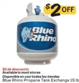 Winn Dixie Blue Rhino Propane Tank Exchange offer