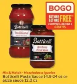 Winn Dixie Botticelli pasta sauce or pizza sauce offer