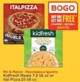 Winn Dixie Kidfresh Meals or Ital Pizza offer
