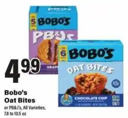 Big Y Bobo's Oat Bites offer